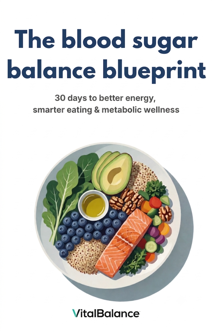 The Blood Sugar Balance Blueprint — ebook cover