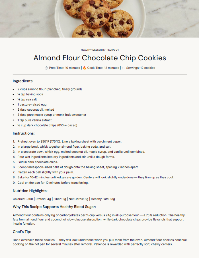 Blood Sugar Friendly Cookbook — interior page 2